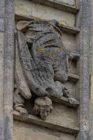 Bath - Sculptures at Bath Abbey Church