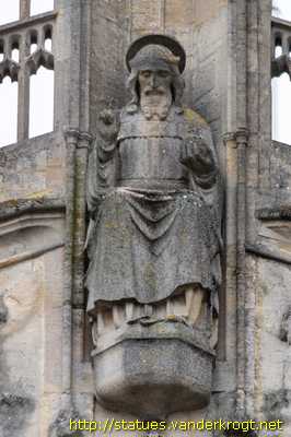 Bath - Sculptures at Bath Abbey Church