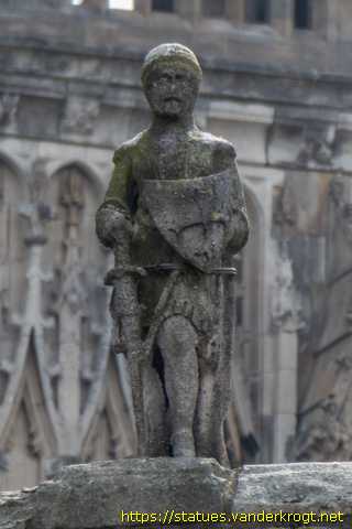 York - Bootham Bar Statues