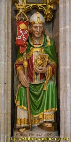 Ripon - Choir Screen Figures in the Ripon Cathedral