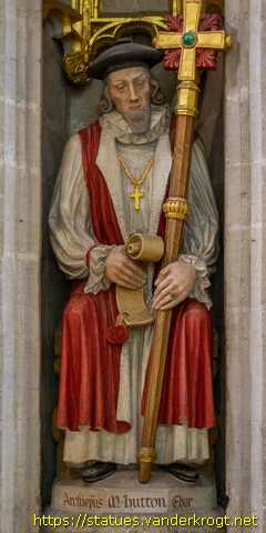 Ripon - Choir Screen Figures in the Ripon Cathedral