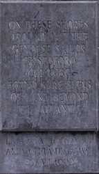 Galway - Monument for Columbus visit to Galway