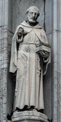 Cork - Corcaigh / Saints' statues at Holy Trinity Church