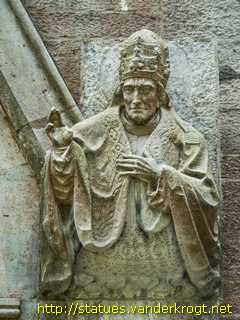 Maynooth - Maigh Nuad / Saint Patrick and Leo XIII (?)