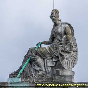Dublin - Baile Átha Cliath - Statues at the Four Courts