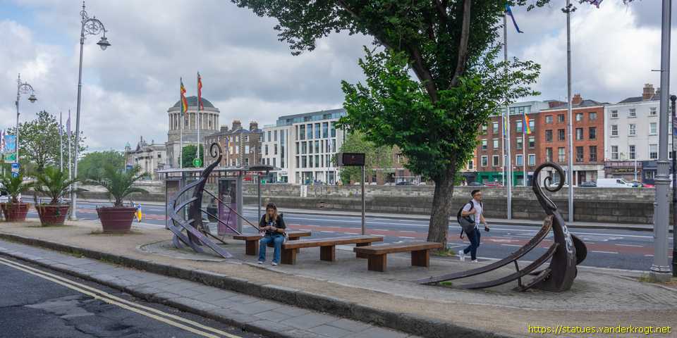 Dublin - Baile Átha Cliath - Báite (sunken or drowned)