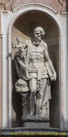 Reggio nell'Emilia - Statue dei Santi alla Basilica di San Prospero
