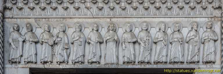 Lucca - Rilievi alla Cattedrale di San Martino