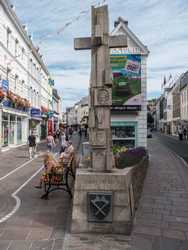 Saint Helier - La croix de la reine