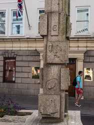Saint Helier - La croix de la reine