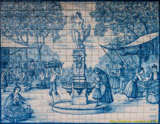 Funchal - Chafariz da Leda e o Cisne