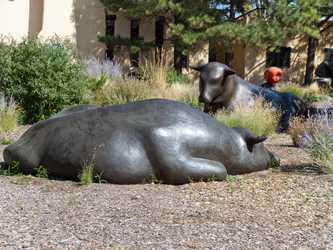 Santa Fe - Ghost Ranch Sculpture Garden