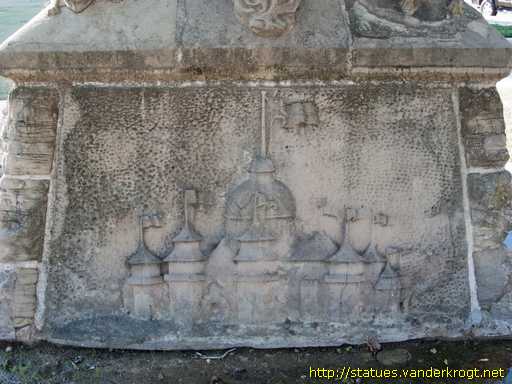 Relief depicting the Texas Spring Palace
